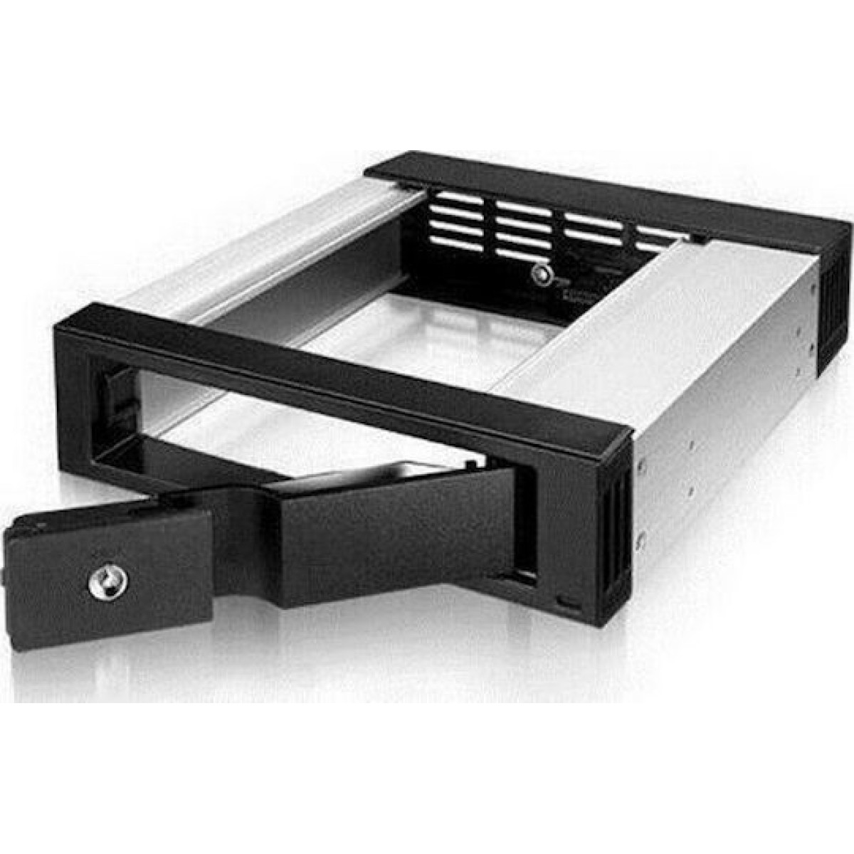 Icy Box 5.25-Inch Easy Swap Mobile Rack For 1x3.5-Inch SATA HDD Μαύρο (IB-158SK-B)