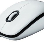 Logitech B100 Ενσύρματο Ποντίκι Λευκό