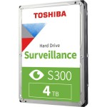 Toshiba S300 Surveillance 4TB HDD Σκληρός Δίσκος 3.5\