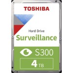 Toshiba S300 Surveillance 4TB HDD Σκληρός Δίσκος 3.5\