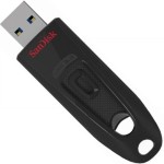 Sandisk Ultra 64GB USB 3.0 Stick Μαύρο