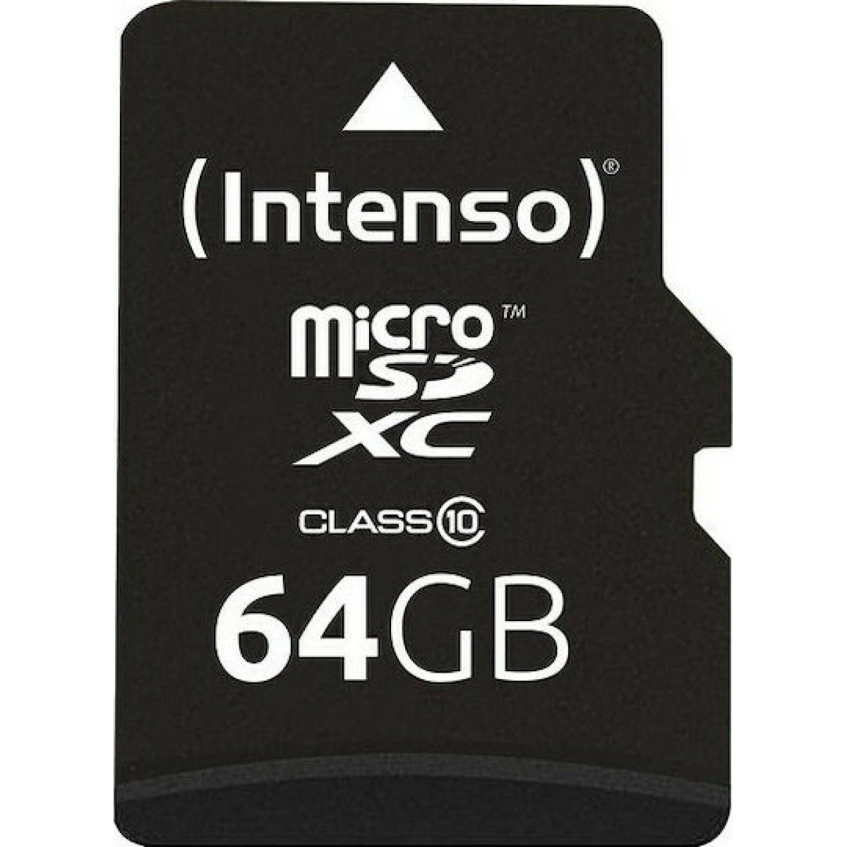Intenso microSDXC 64GB Class 10 High Speed με αντάπτορα