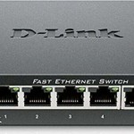 D-Link DES-105 Unmanaged L2 Switch με 5 Θύρες Ethernet