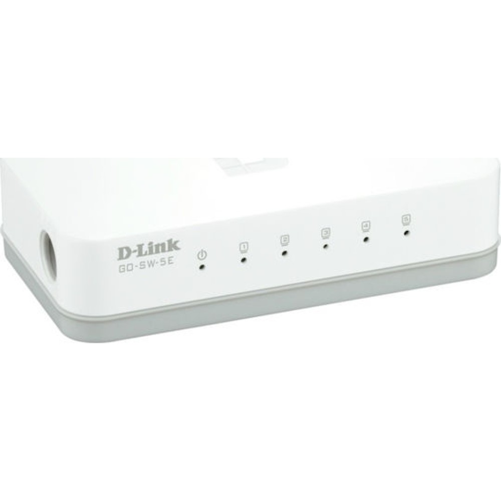 D-Link GO-SW-5E Unmanaged L2 Switch με 5 Θύρες Ethernet