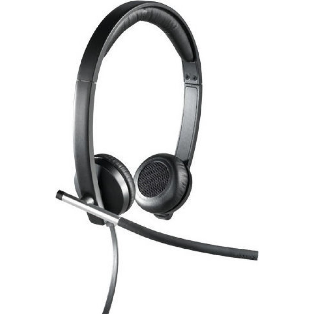 Logitech H650e On Ear Multimedia Ακουστικά με μικροφωνο και σύνδεση USB