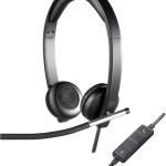 Logitech H650e On Ear Multimedia Ακουστικά με μικροφωνο και σύνδεση USB