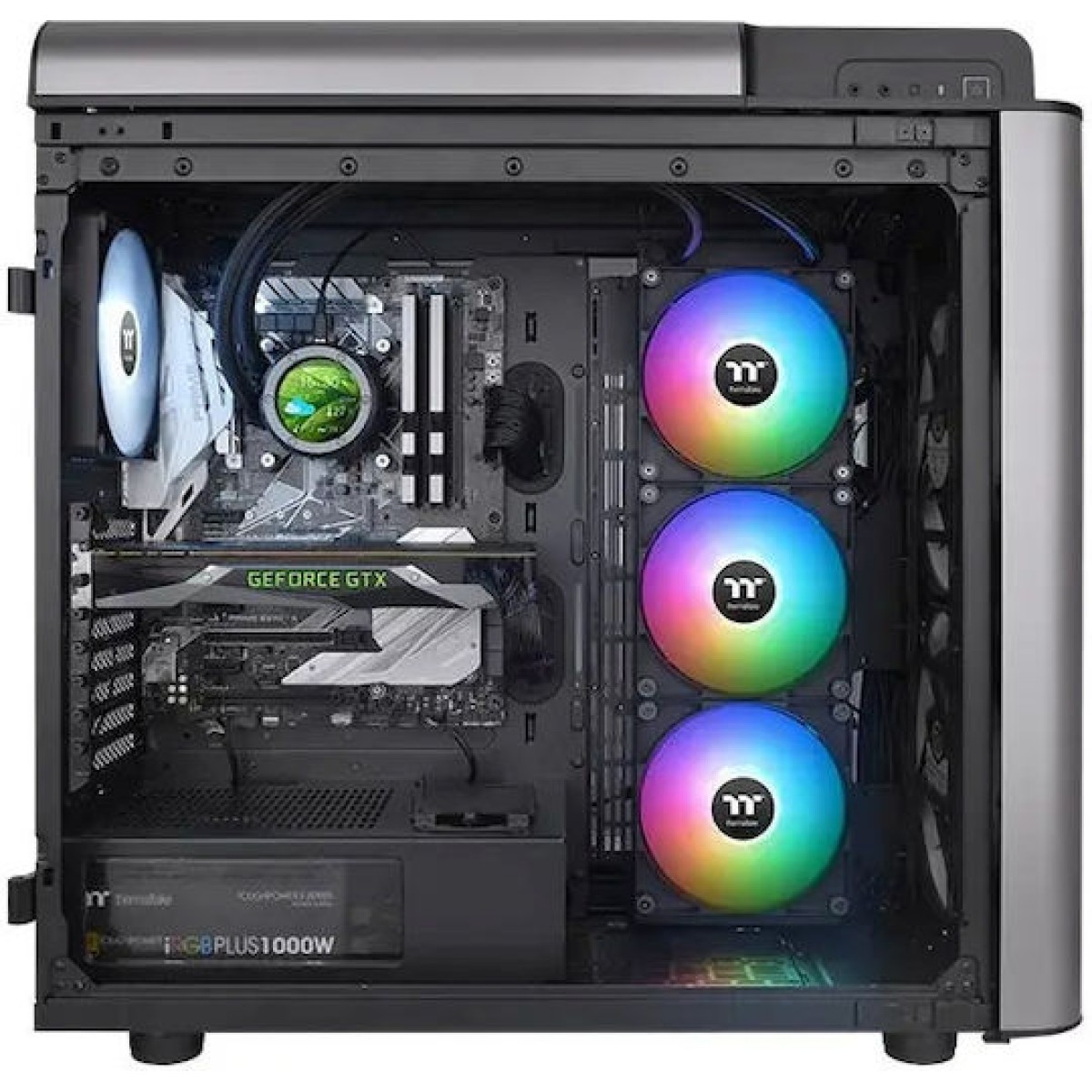 Thermaltake TH420 V2 Ultra Υδρόψυξη Επεξεργαστή Τριπλού Ανεμιστήρα 120mm για Socket AM4/AM5/1700/1200/115x με ARGB Φωτισμό
