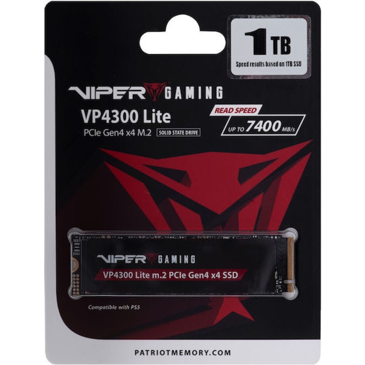 Patriot VP4300 Lite SSD 1TB M.2 NVMe PCI Express 4.0