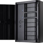 Silverstone DS380 Mini Tower Κουτί Υπολογιστή Μαύρο