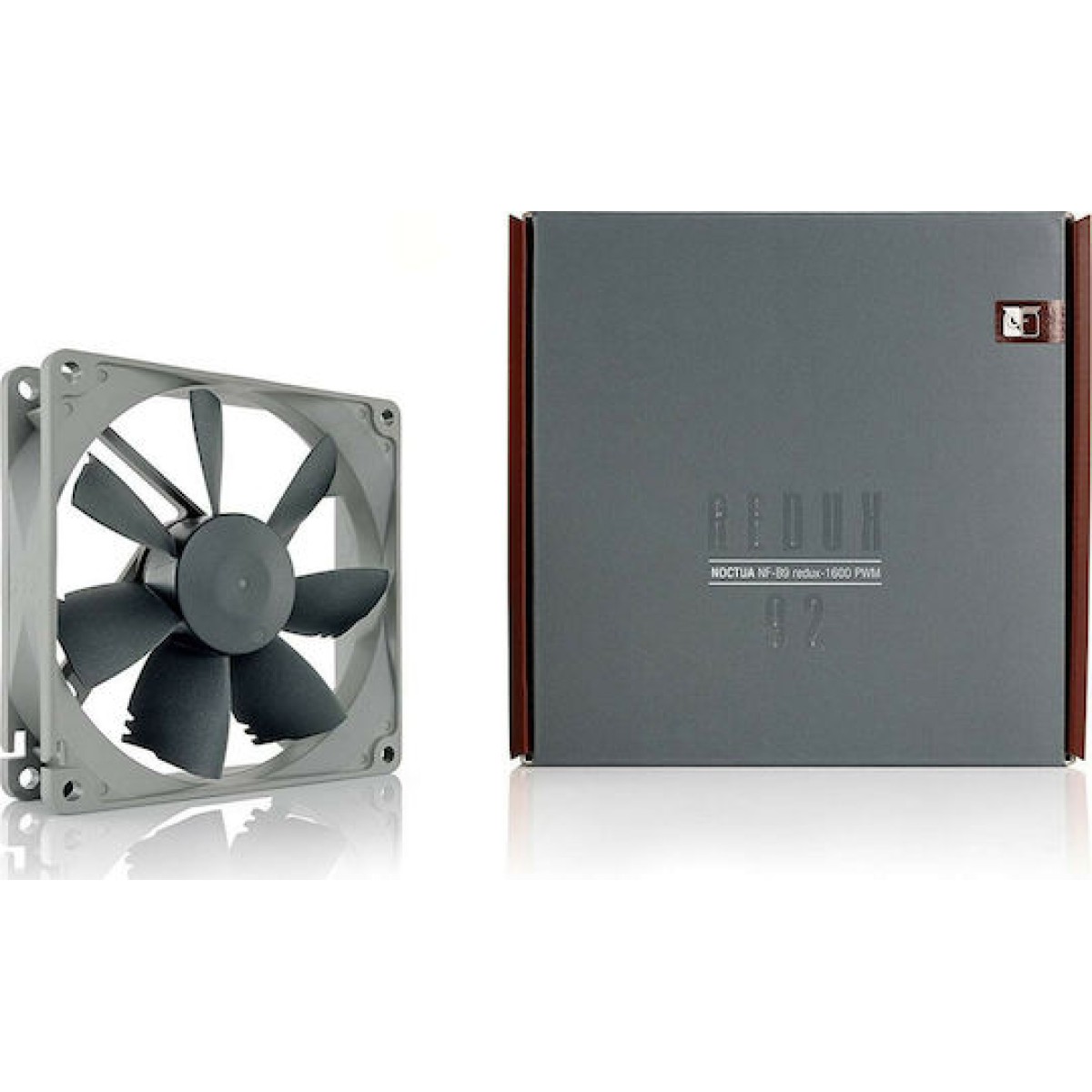 Noctua NF-B9 redux-1600 Case Fan 92mm με Σύνδεση 4-Pin PWM Γκρι