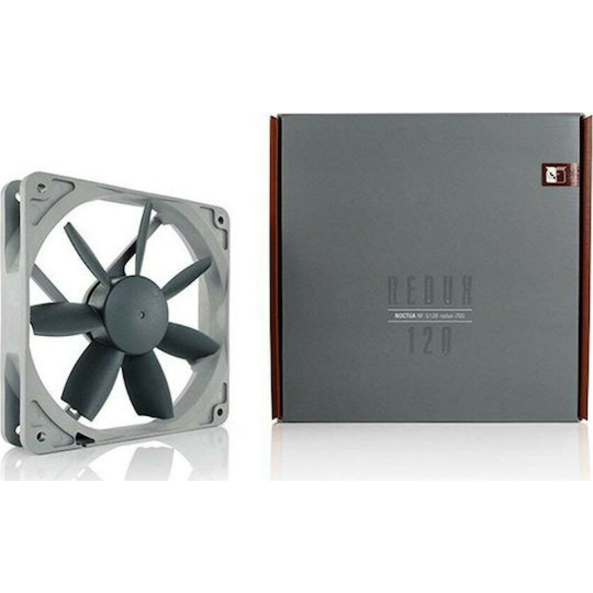Noctua NF-S12B redux-700 Case Fan 120mm με Σύνδεση 3-Pin Γκρι