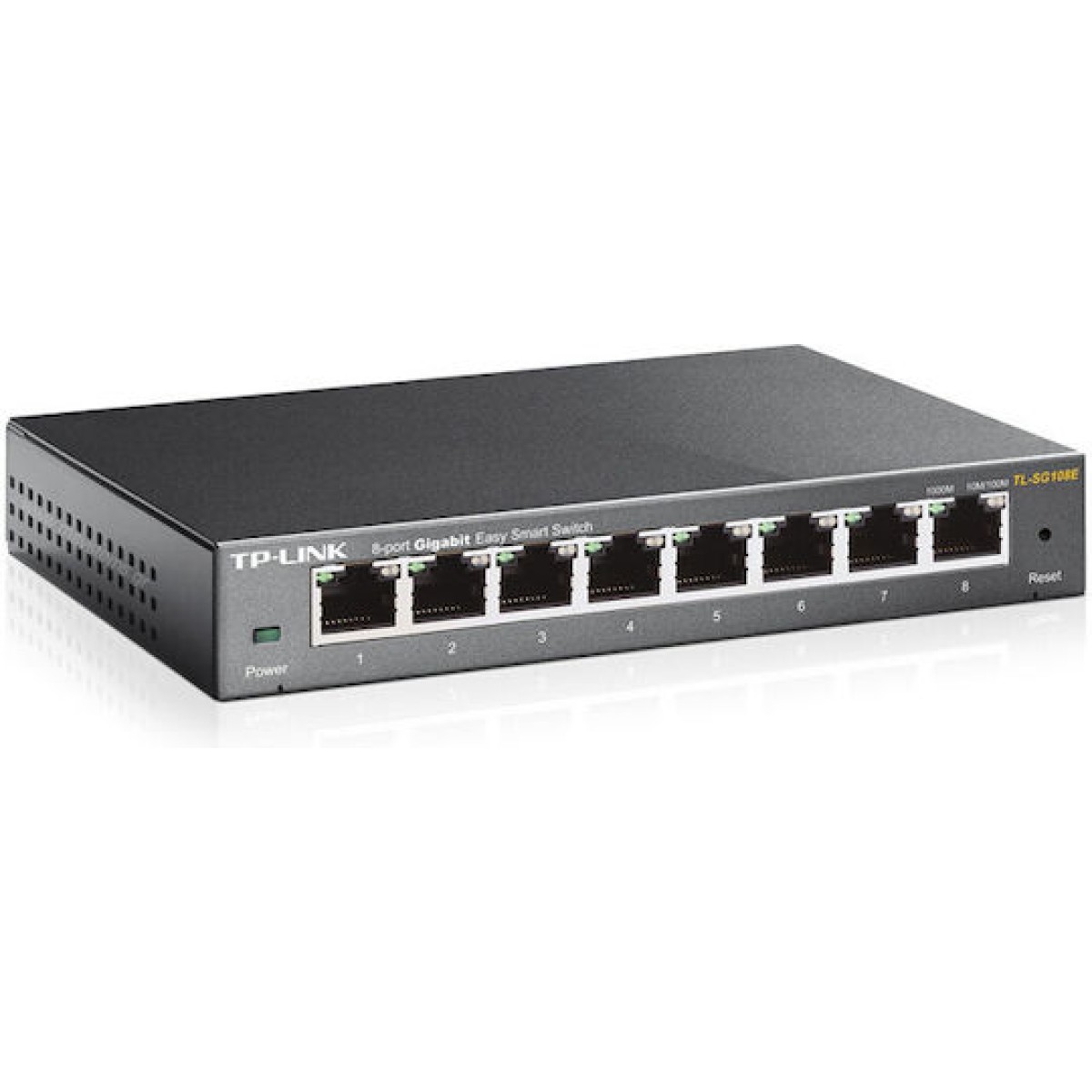 TP-LINK TL-SG108E v6 Unmanaged L2 Switch με 8 Θύρες Gigabit (1Gbps) Ethernet
