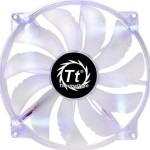 Thermaltake Pure 20 LED Case Fan 200mm με Μπλε Φωτισμό και Σύνδεση 3-Pin Λευκό