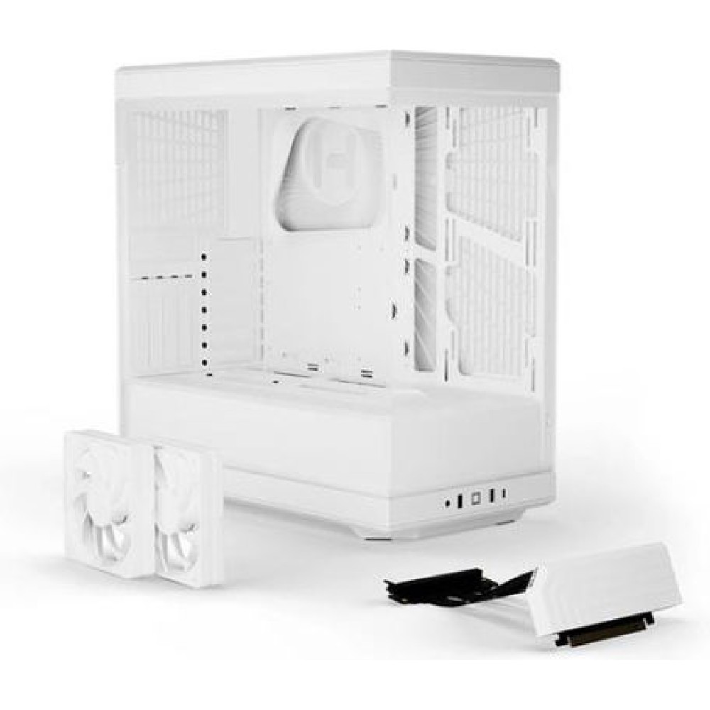 HYTE Y40 Gaming Midi Tower Κουτί Υπολογιστή με Πλαϊνό Παράθυρο Snow White