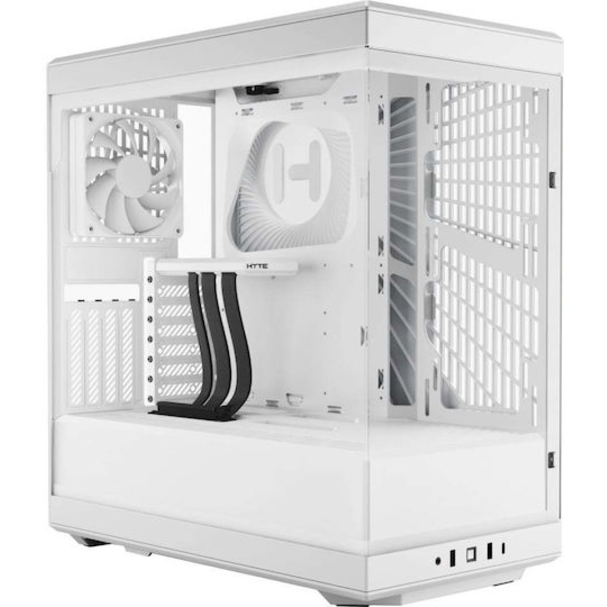 HYTE Y40 Gaming Midi Tower Κουτί Υπολογιστή με Πλαϊνό Παράθυρο Snow White