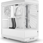 HYTE Y40 Gaming Midi Tower Κουτί Υπολογιστή με Πλαϊνό Παράθυρο Snow White