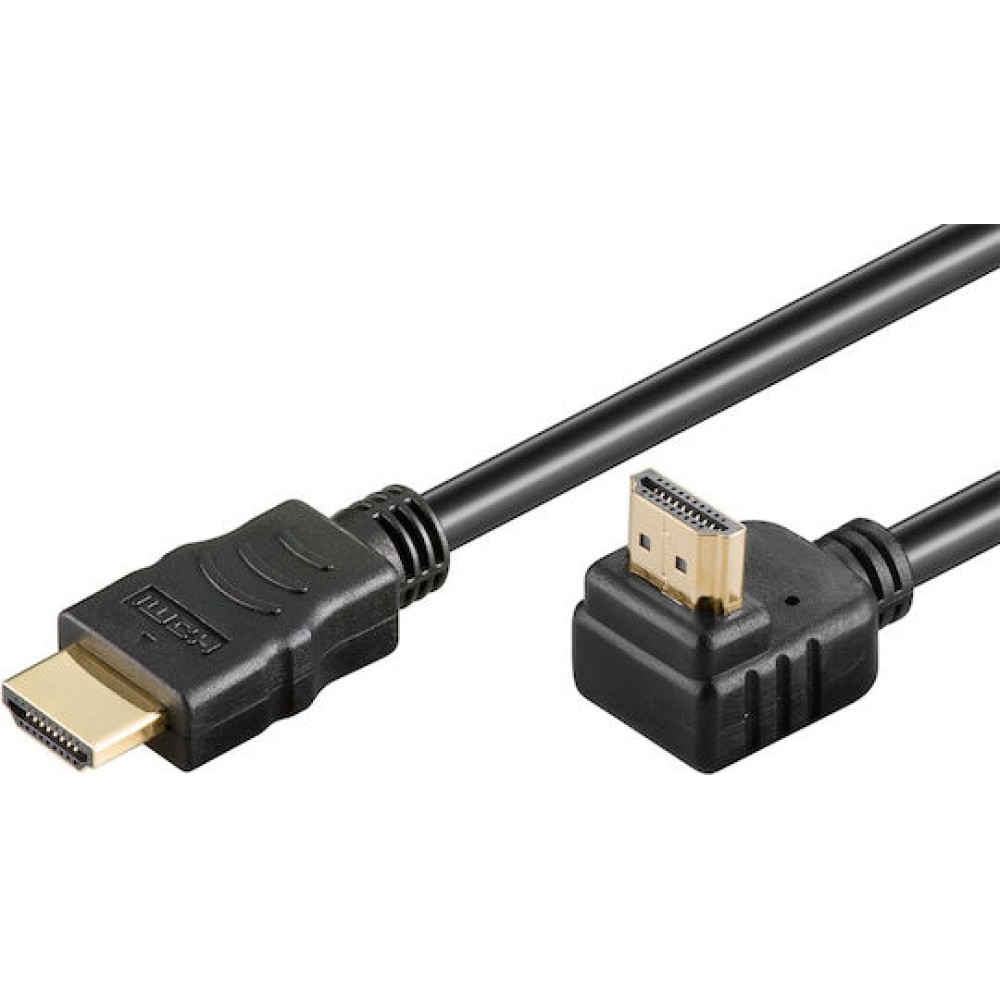 Goobay HDMI 2.0 Cable HDMI male - HDMI male 5m Μαύρο