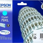 Epson 79XL Γνήσιο Μελάνι Εκτυπωτή InkJet Κυανό (C13T79024010)