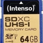 Intenso SDXC 64GB Class 10 U1 UHS-I
