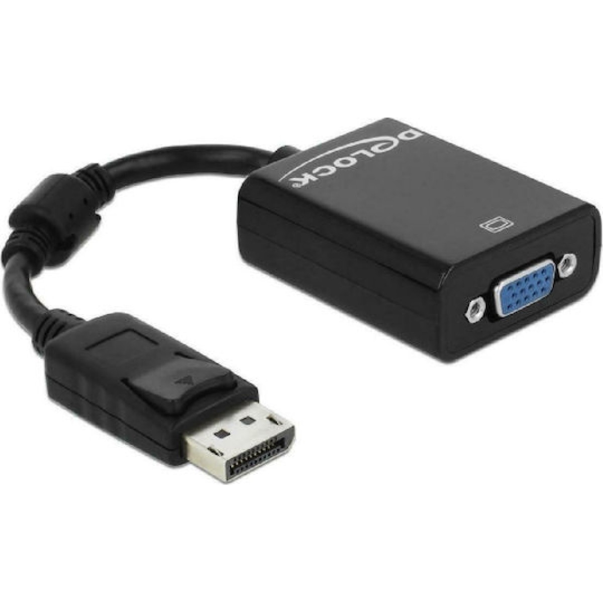 DeLock Μετατροπέας DisplayPort male σε VGA female (61848)