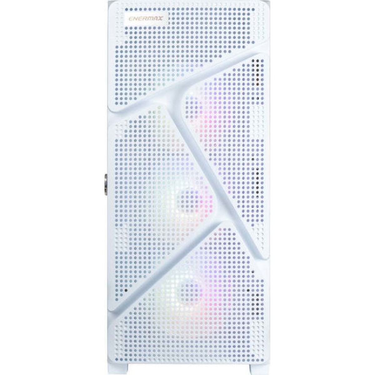 Enermax MarbleShell MS31 RGB Gaming Midi Tower Κουτί Υπολογιστή με Πλαϊνό Παράθυρο Λευκό