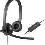 Logitech H570e Stereo On Ear Multimedia Ακουστικά με μικροφωνο και σύνδεση USB
