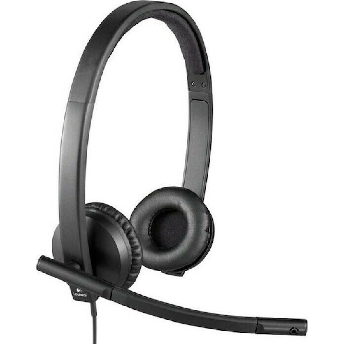 Logitech H570e Stereo On Ear Multimedia Ακουστικά με μικροφωνο και σύνδεση USB
