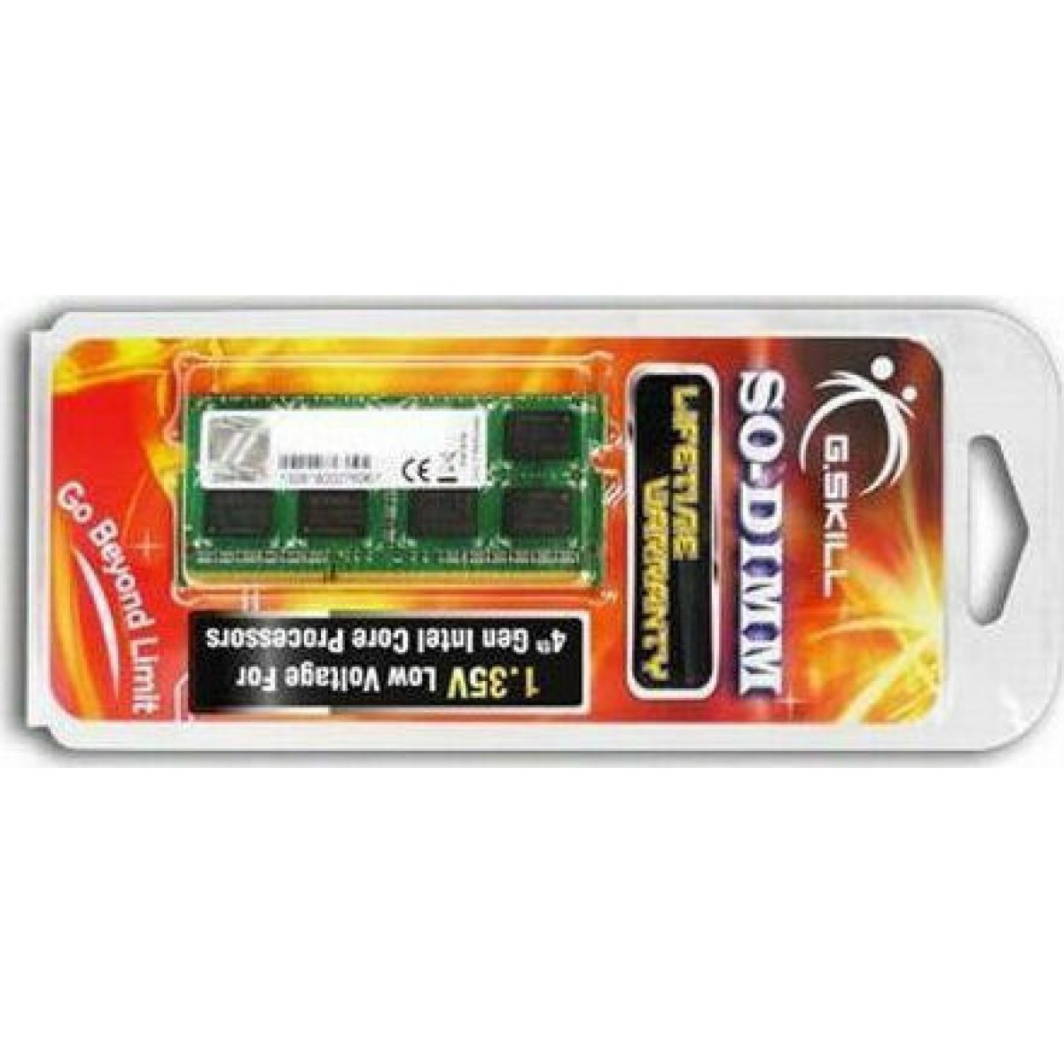 G.Skill DDR3 με Module 1x4GB και Ταχύτητα 1600 για Laptop