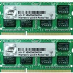 G.Skill Value DDR3 8GB RAM με 2x4GB Modules και Ταχύτητα 1600 για Laptop
