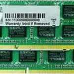 G.Skill F3 Series DDR3 8GB RAM με 2x4GB Modules και Ταχύτητα 1600 για Laptop