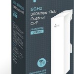 TP-LINK CPE510 v3 Access Point Wi‑Fi 4 Single Band (5GHz) για Εξωτερική τοποθέτηση Λευκό