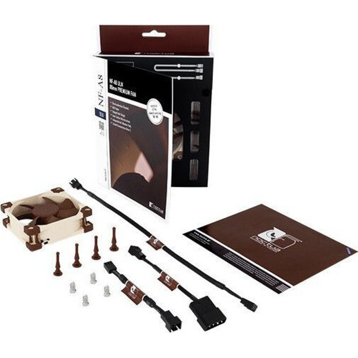 Noctua NF-A8 ULN Case Fan 80mm με Σύνδεση 3-Pin Καφέ