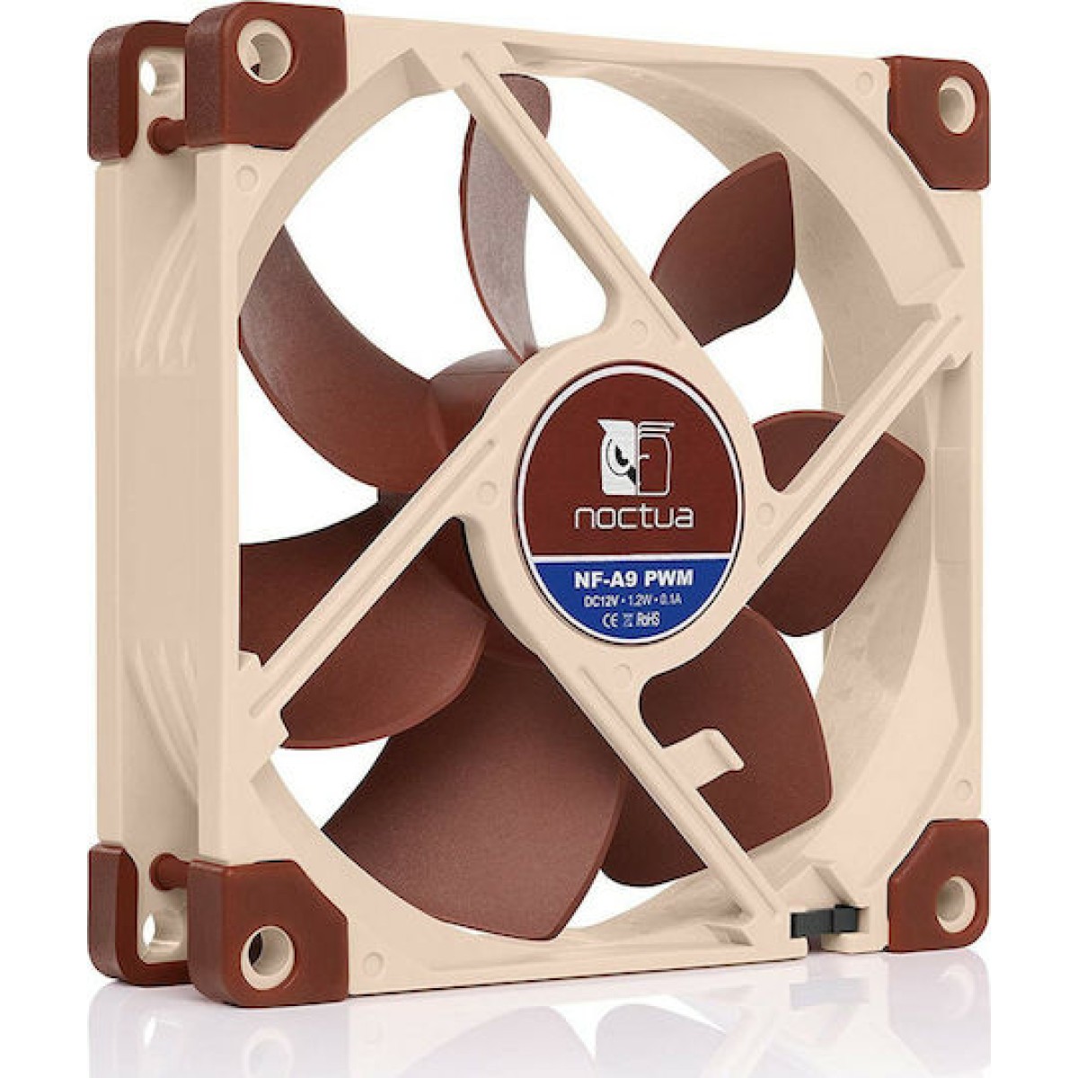 Noctua NF-A9 Case Fan 92mm με Σύνδεση 4-Pin PWM Καφέ