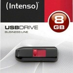 Intenso Business Line 8GB USB 2.0 Stick Μαύρο