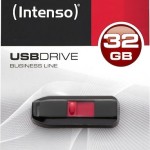 Intenso Business Line 32GB USB 2.0 Stick Μαύρο