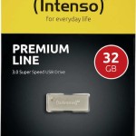 Intenso Premium Line 32GB USB 3.0 Stick Ασημί