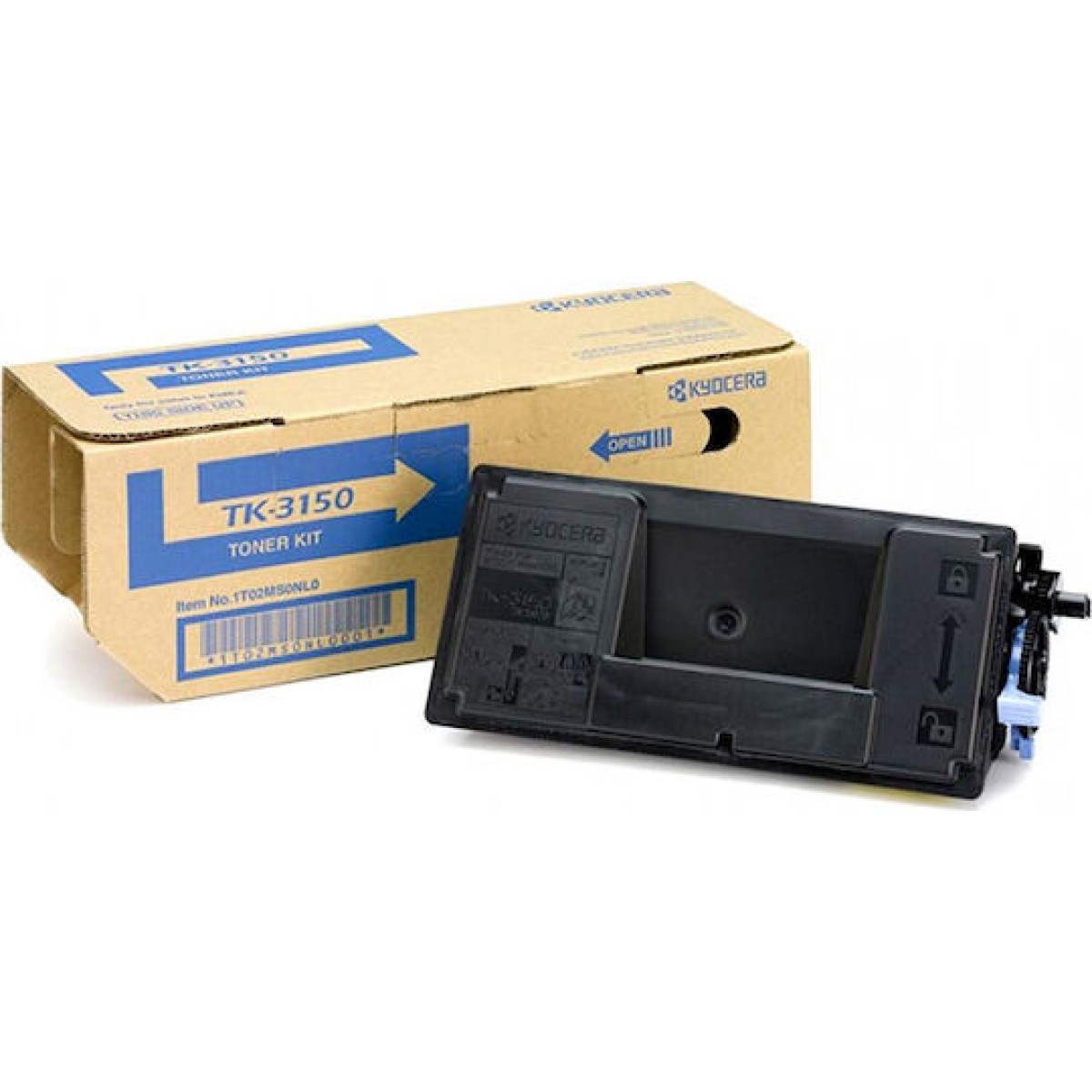 Kyocera TK-3150 Γνήσιο Toner Laser Εκτυπωτή Μαύρο 14500 Σελίδων (1T02NX0NL0)