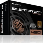 Sharkoon SilentStorm SFX 450W Μαύρο Τροφοδοτικό Υπολογιστή Full Wired 80 Plus Bronze