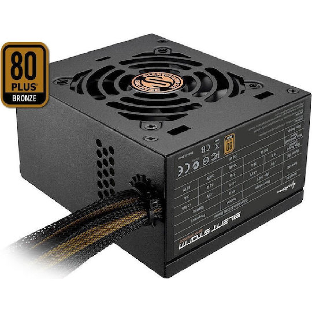 Sharkoon SilentStorm SFX 450W Μαύρο Τροφοδοτικό Υπολογιστή Full Wired 80 Plus Bronze