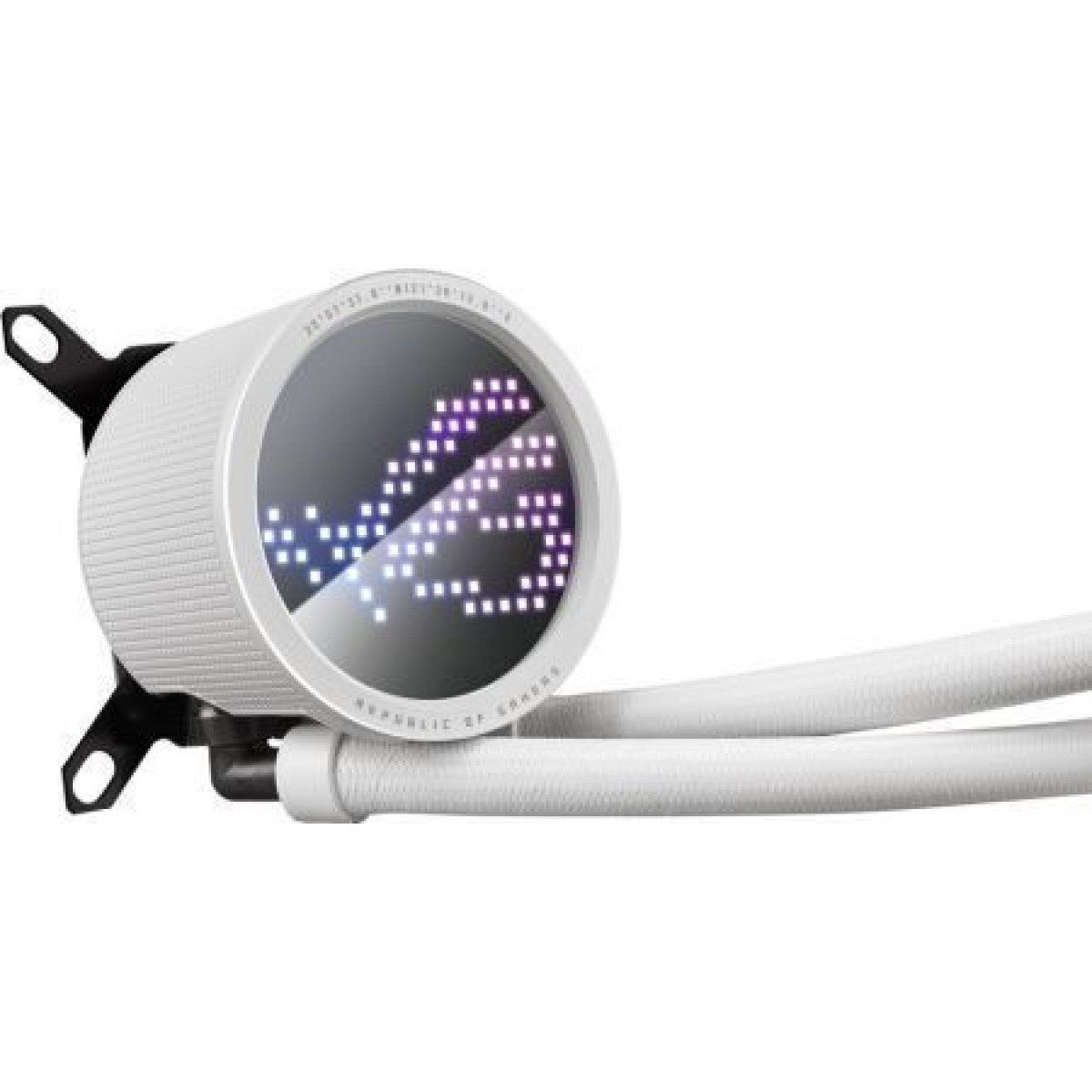 Asus ROG Ryuo III 360 ARGB Υδρόψυξη Επεξεργαστή Τριπλού Ανεμιστήρα 120mm για Socket AM4/AM5/1700/1200/115x Λευκή