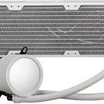 Asus ROG Ryuo III 360 ARGB Υδρόψυξη Επεξεργαστή Τριπλού Ανεμιστήρα 120mm για Socket AM4/AM5/1700/1200/115x Λευκή