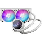 Asus ROG Ryuo III 240 ARGB Υδρόψυξη Επεξεργαστή Διπλού Ανεμιστήρα 120mm για Socket AM4/AM5/1700/1200/115x Λευκή