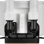 Asus ROG Ryuo III 240 ARGB Υδρόψυξη Επεξεργαστή Διπλού Ανεμιστήρα 120mm για Socket AM4/AM5/1700/1200/115x Λευκή