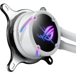 Asus ROG STRIX LC II 240 ARGB Υδρόψυξη Επεξεργαστή Διπλού Ανεμιστήρα 120mm για Socket AM4/1700/1200/115x Λευκή
