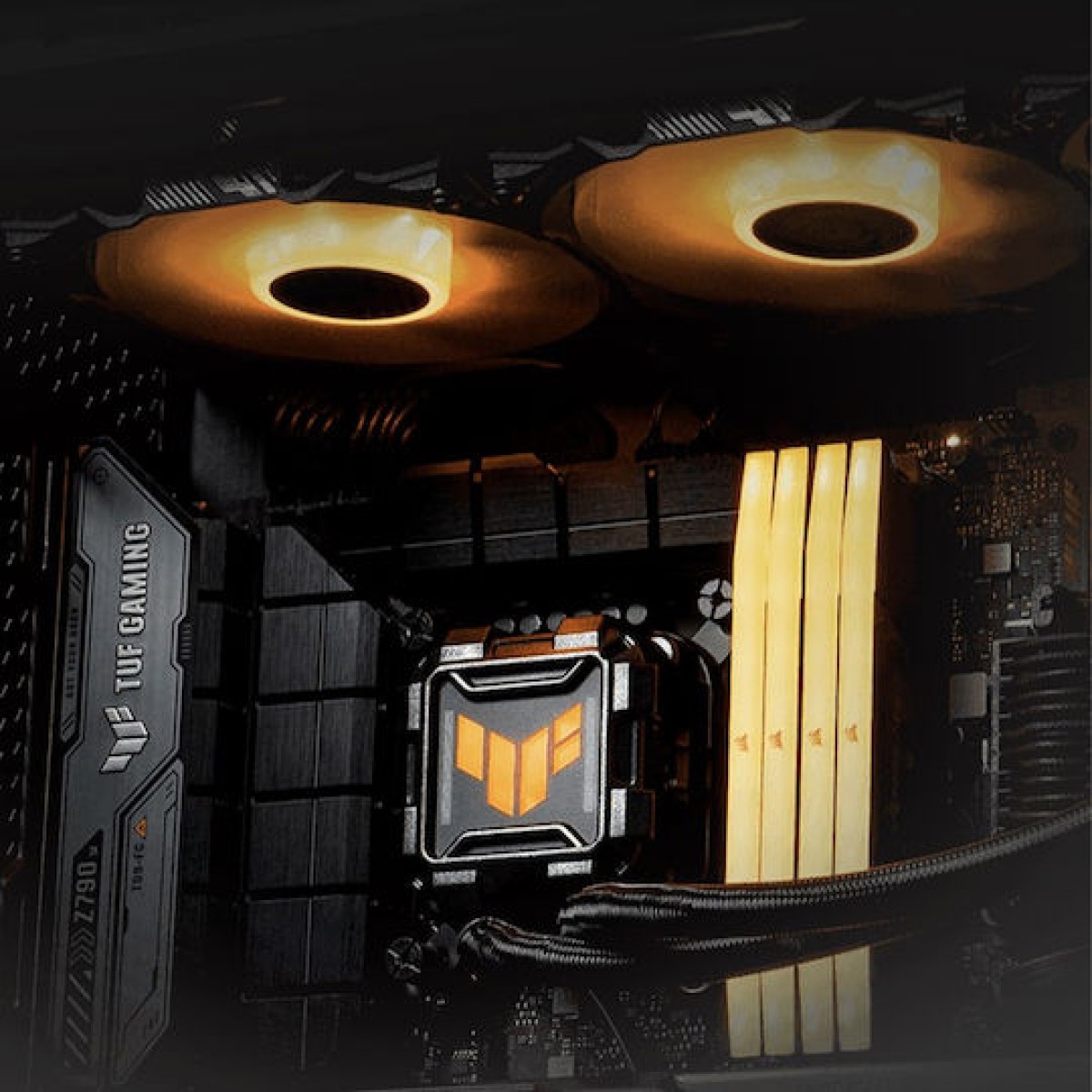 Asus TUF Gaming LC II 360 Υδρόψυξη Επεξεργαστή Τριπλού Ανεμιστήρα 120mm για Socket AM4/AM5/1700/1200/115x με ARGB Φωτισμό