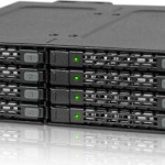 Icy Dock ToughArmor Rugged Full Metal 8-Bay 2.5 Inch SATA HDD/SSD (7mm) Backplane Cage for External 5.25 Inch Bay Μαύρο (MB998SP-B)