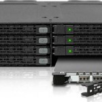 Icy Dock ToughArmor Rugged Full Metal 8-Bay 2.5 Inch SATA HDD/SSD (7mm) Backplane Cage for External 5.25 Inch Bay Μαύρο (MB998SP-B)