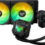 Asus TUF Gaming LC 240 II Υδρόψυξη Επεξεργαστή Διπλού Ανεμιστήρα 120mm για Socket AM4/AM5/1200/115x με ARGB Φωτισμό