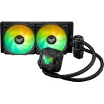 Asus TUF Gaming LC 240 II Υδρόψυξη Επεξεργαστή Διπλού Ανεμιστήρα 120mm για Socket AM4/AM5/1200/115x με ARGB Φωτισμό