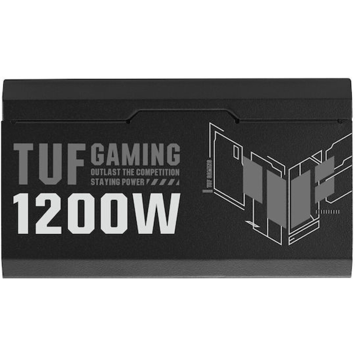 Asus TUF Gaming 1200W Gold 1200W Μαύρο Τροφοδοτικό Υπολογιστή Full Modular 80 Plus Gold